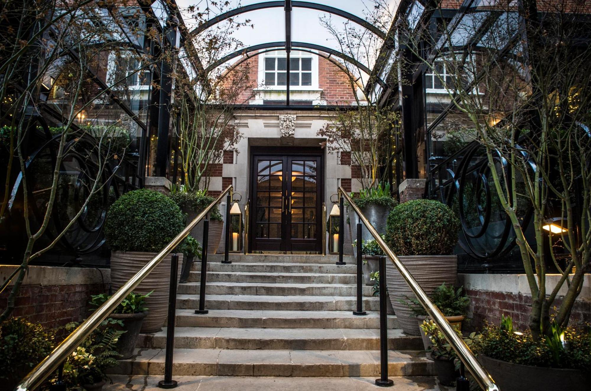 The Bloomsbury Hotel London Exterior photo Entrance to the hotel