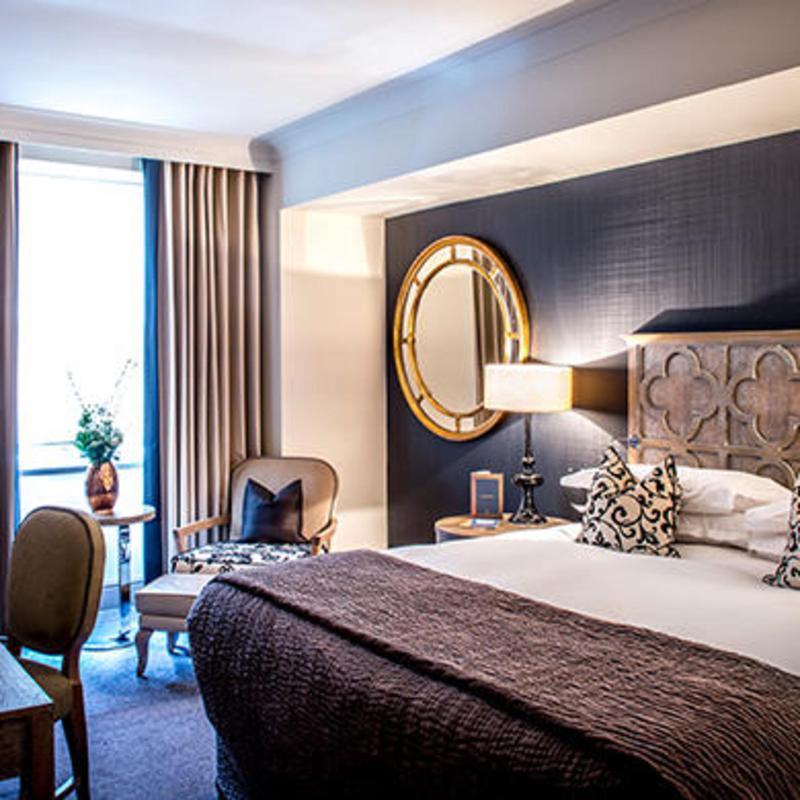 The Bloomsbury Hotel London Exterior photo A bedroom at the hotel