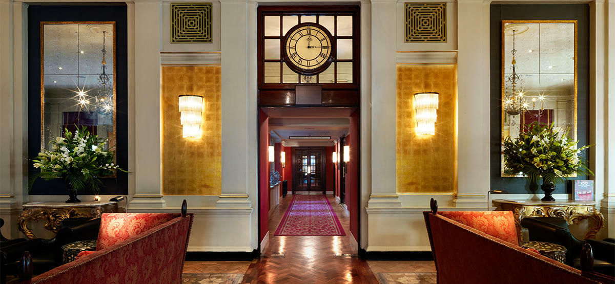 The Bloomsbury Hotel London Exterior photo The hotel's lobby